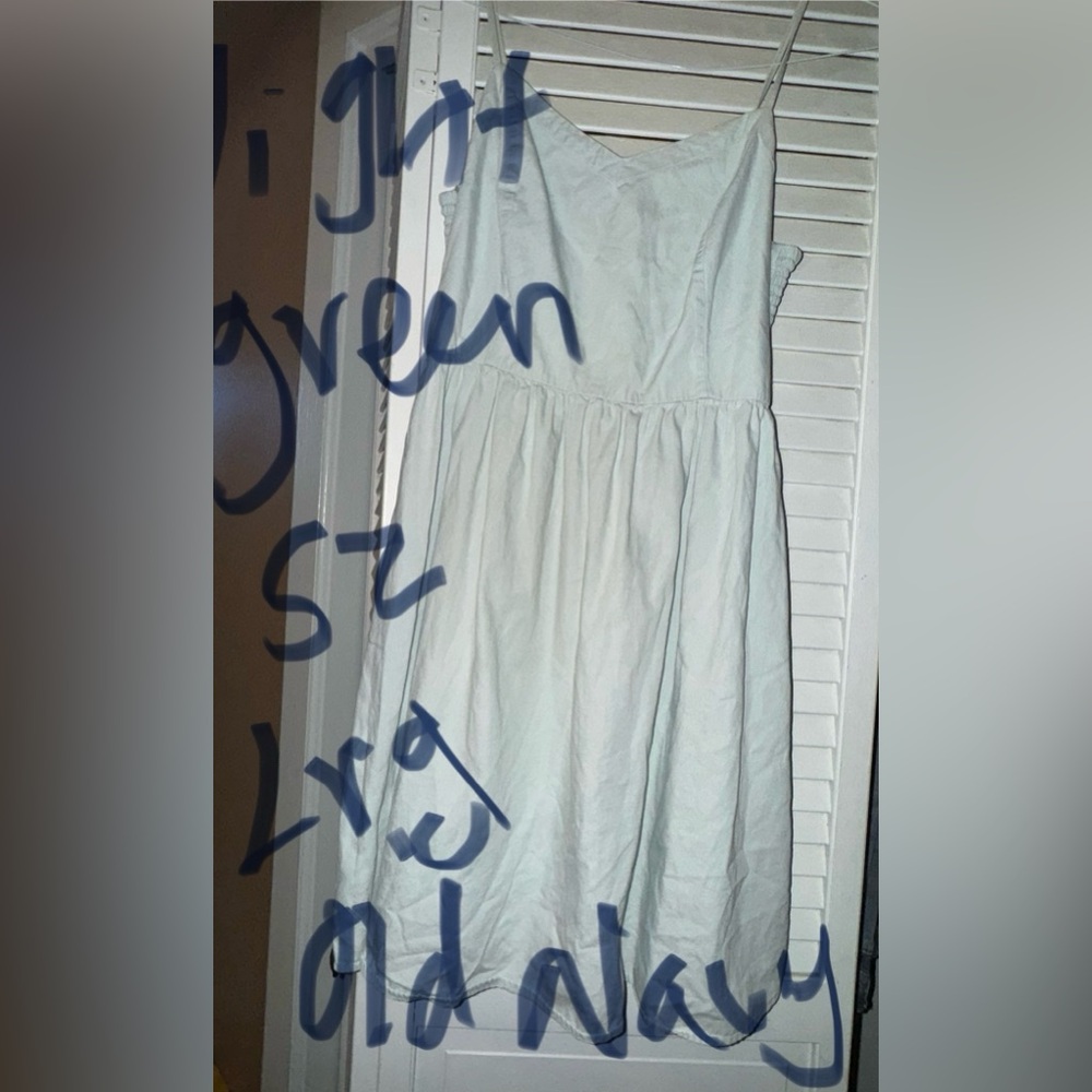 Light green old navy new sundress